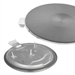 Эл.конфорка чугунная ЭКЧ НР-F2200W, 230V с ободом