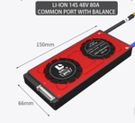 Плата контроля BMS Li-ion 14S 48V 80A