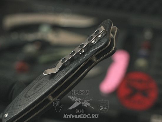 Складной нож Steelclaw Пластун-2 c клинком из стали D2, рукоять G10