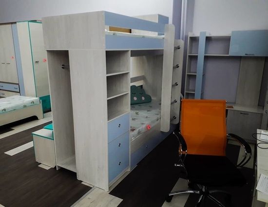 Кровать АТАМИ правая 1900-800