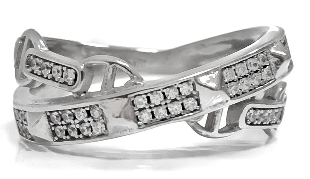 Ювелирное кольцо из серебра