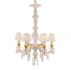 Люстра Cloyd LOTTIE-C C6 / Ø56 см- белая керамика (арт.11218)