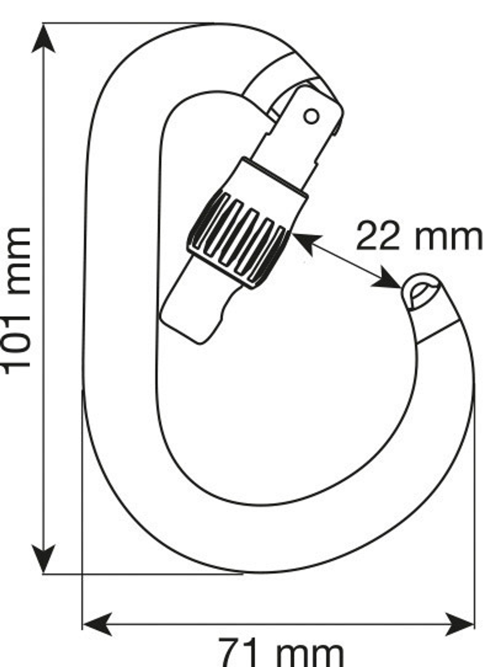 Карабин NIMBUS LOCK Camp