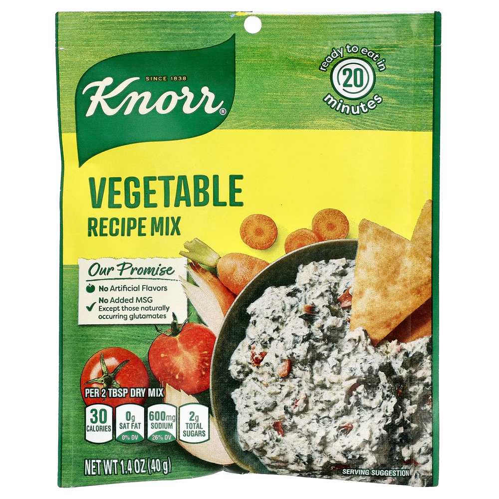 Knorr, Смесь "Овощной рецепт", 1,4 унции (40 г)