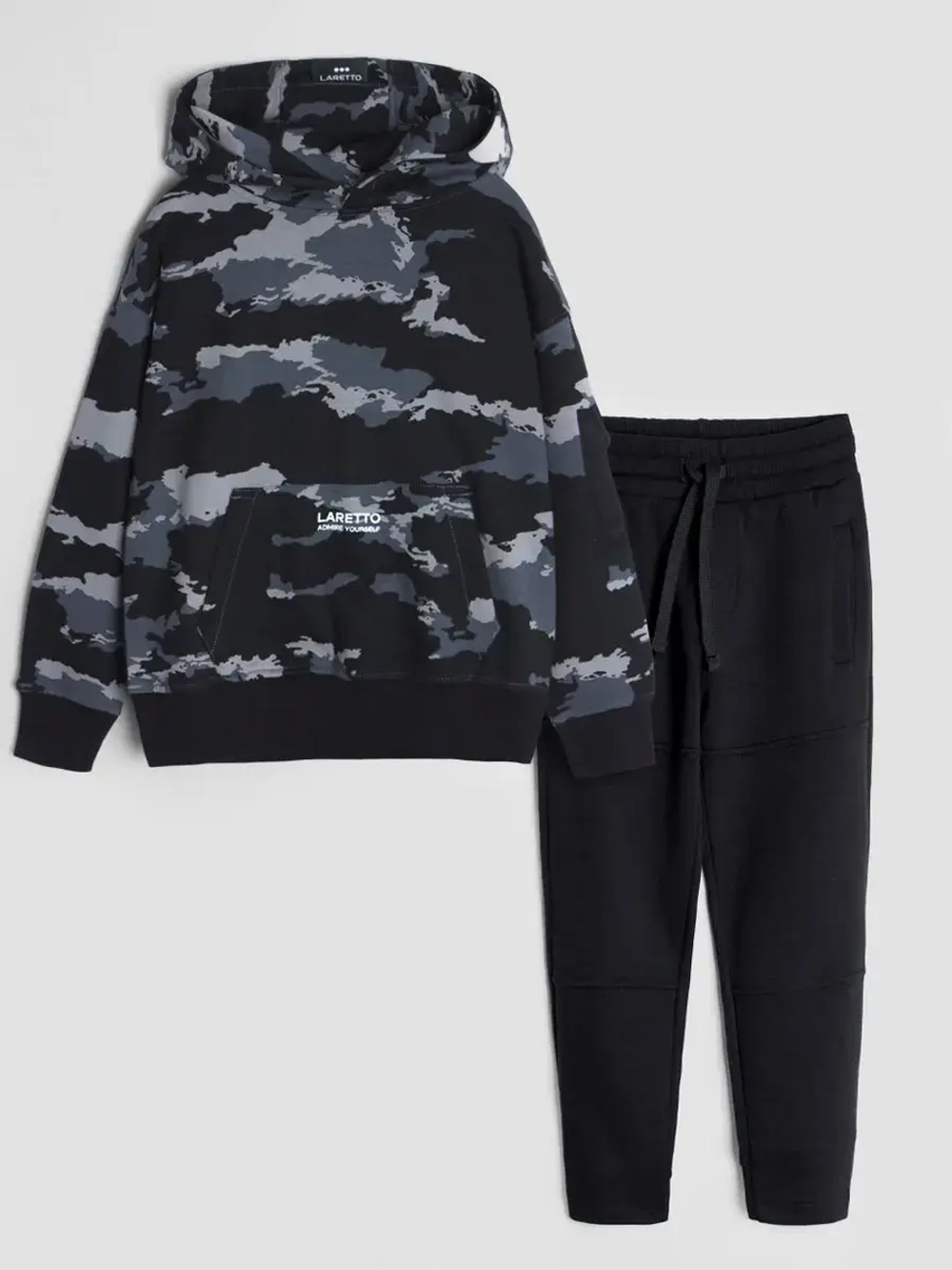 Костюм для мальчика в школу, худи и брюки