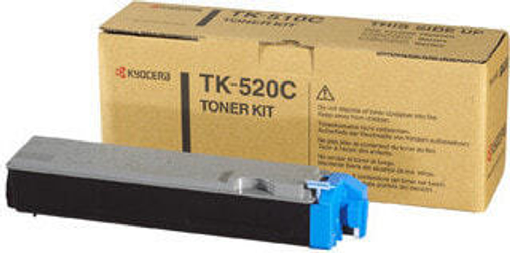KYOCERA TK-520C Подлинный Голубой 1 шт 1T02HJCEU0