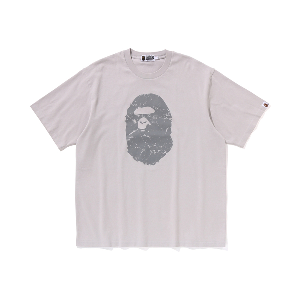 A Bathing Ape Bathing Ape Heavy Washed Ape Head Футболка серый