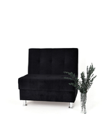 Стильный компактный диван Фабрики ОНИКС из практичного и износостойкого материала с оригинальным дизайном, вместительным ящиком для хранения, мягким наполнителем для дома, дачи и офиса