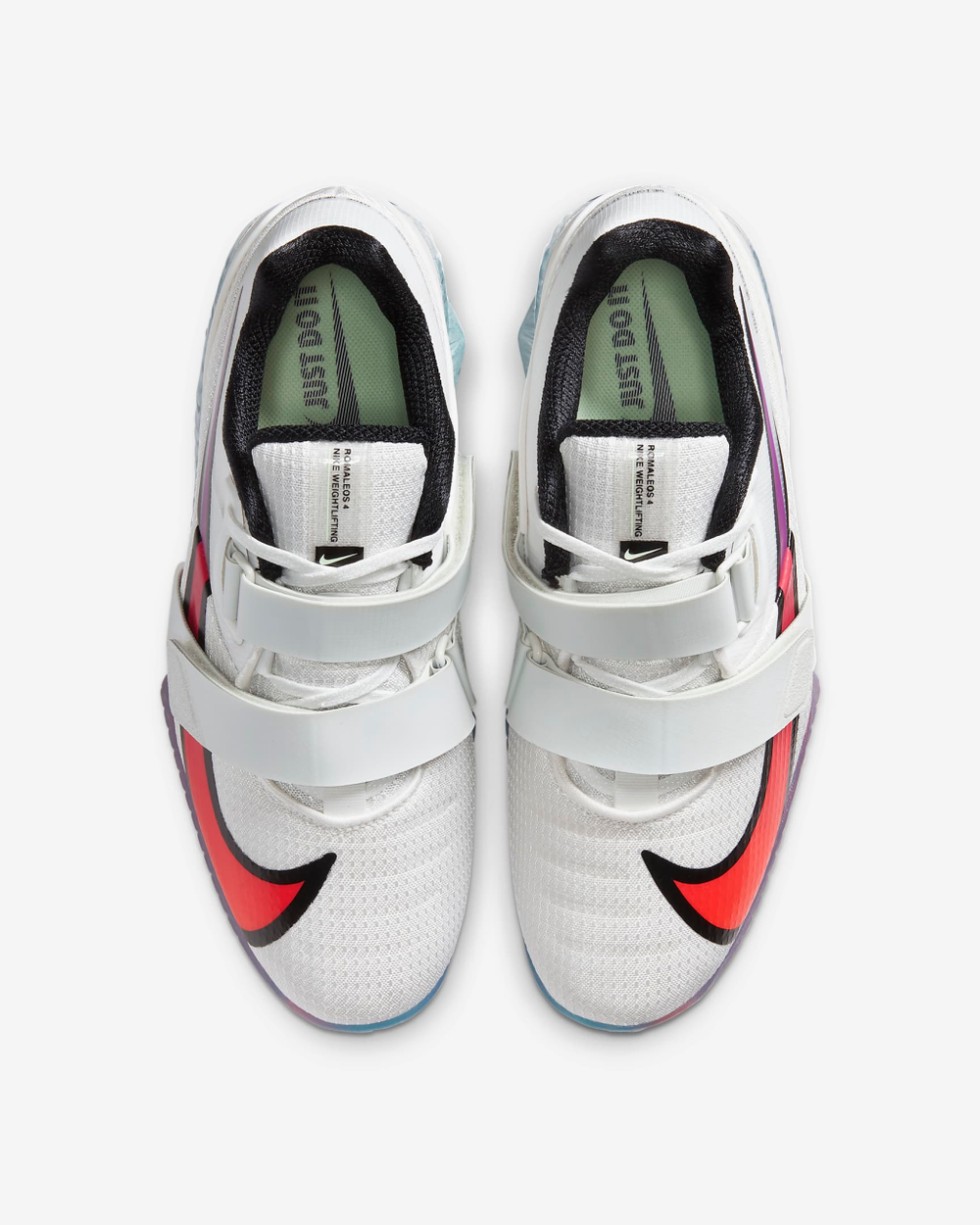 Штангетки Nike Romaleos 4 (Бело-Розовые)