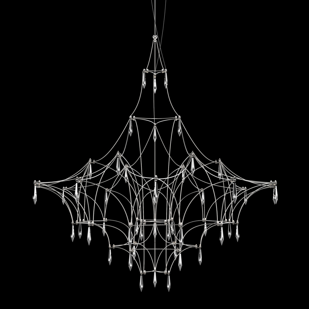 Люстра Lucciola 1E chrome