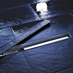 Дренажный канал 150 см TECE TECEdrainline прямой, без крышки, серебристый металлик 601500