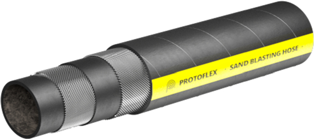 Рукав абразивоструйный protoflex sand blasting hose 32, бухта 40 метров