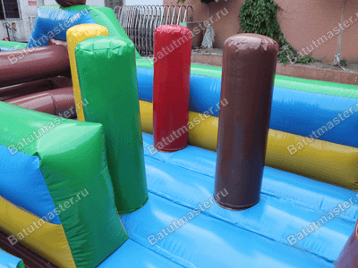 Надувной батут "Дикие джунгли"