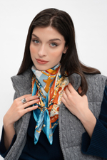 Платок «Русская зима»