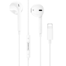 Гарнитура Lightning Borofone BM56 (вкладыши) Белая