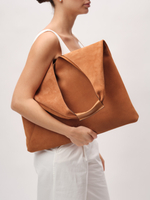 Замшевая сумка шоппер DBR 31373 вуд