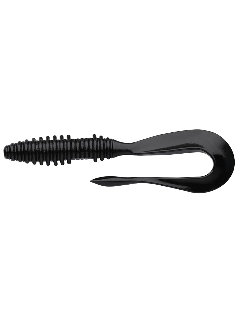 Приманка силиконовая Keitech Mad Wag Mini 2.5" #101 Green Pumpkin PP., 3 упаковки по 12 штук
