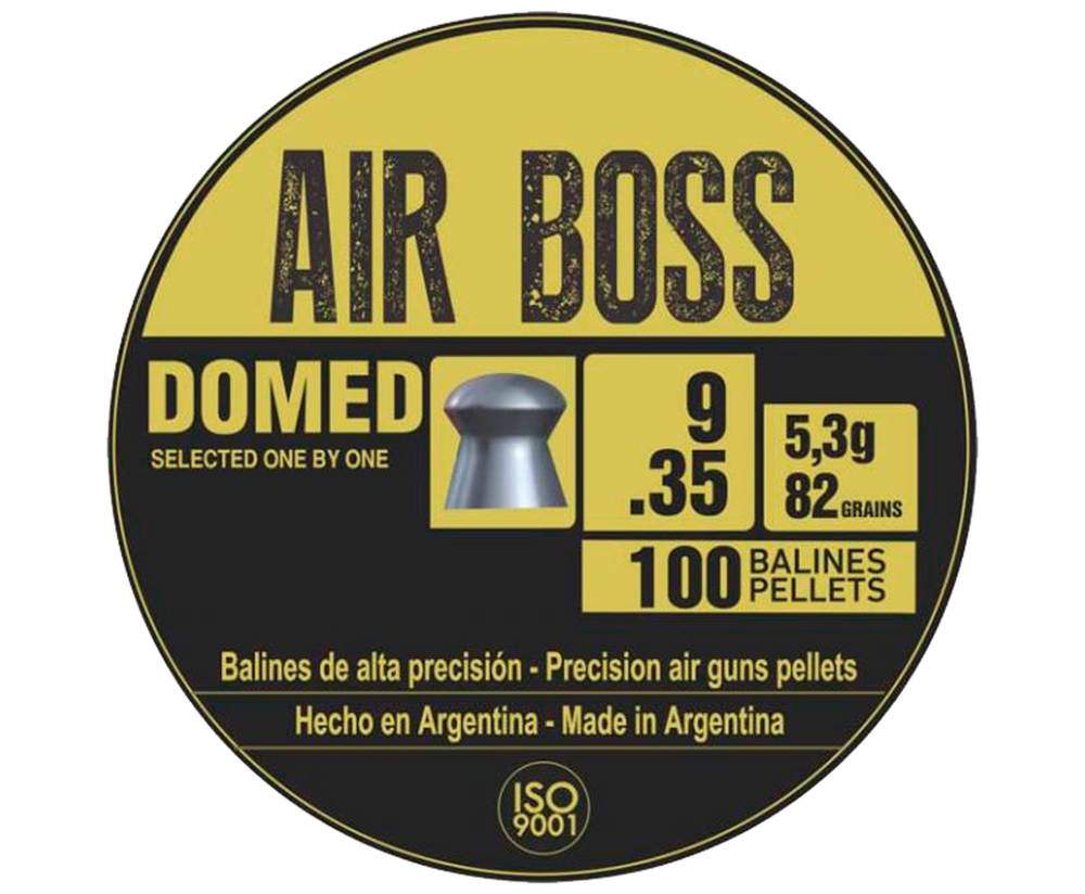 Пули Apolo Air Boss Domed 9,0 мм, 5,3 г (100 штук)