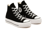 Converse All Star Get Tubed Chuck Taylor Canvas Platform High Top Elastic Bottom Classic All-match casual non-slip wear-resistant Lightweight High-top canvas shoes women's black and white