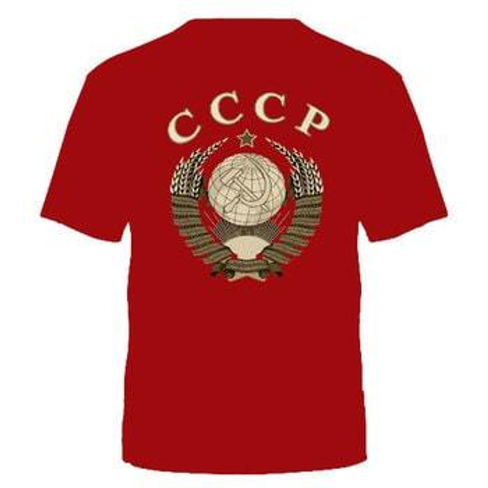 Футболка красная СССР