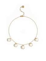 Чокер "Amour" с горным хрусталем Gold