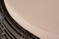 "Парма" кофейный комплект из искусственного ротанга, цвет бронзовый