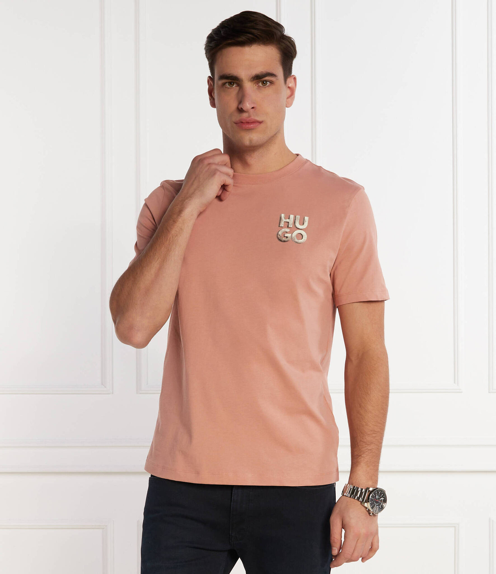 Футболка Detzington241 HUGO - лососевый(50508944)