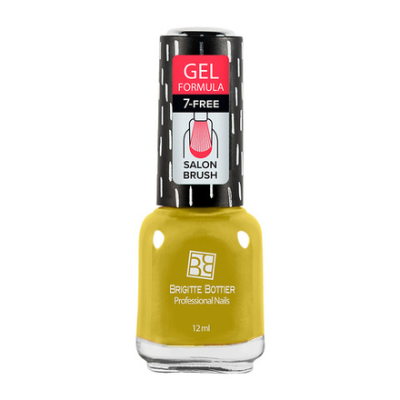 BRIGITTE BOTTIER Лак для ногтей GEL FORMULA тон 01 прозрачный, 028