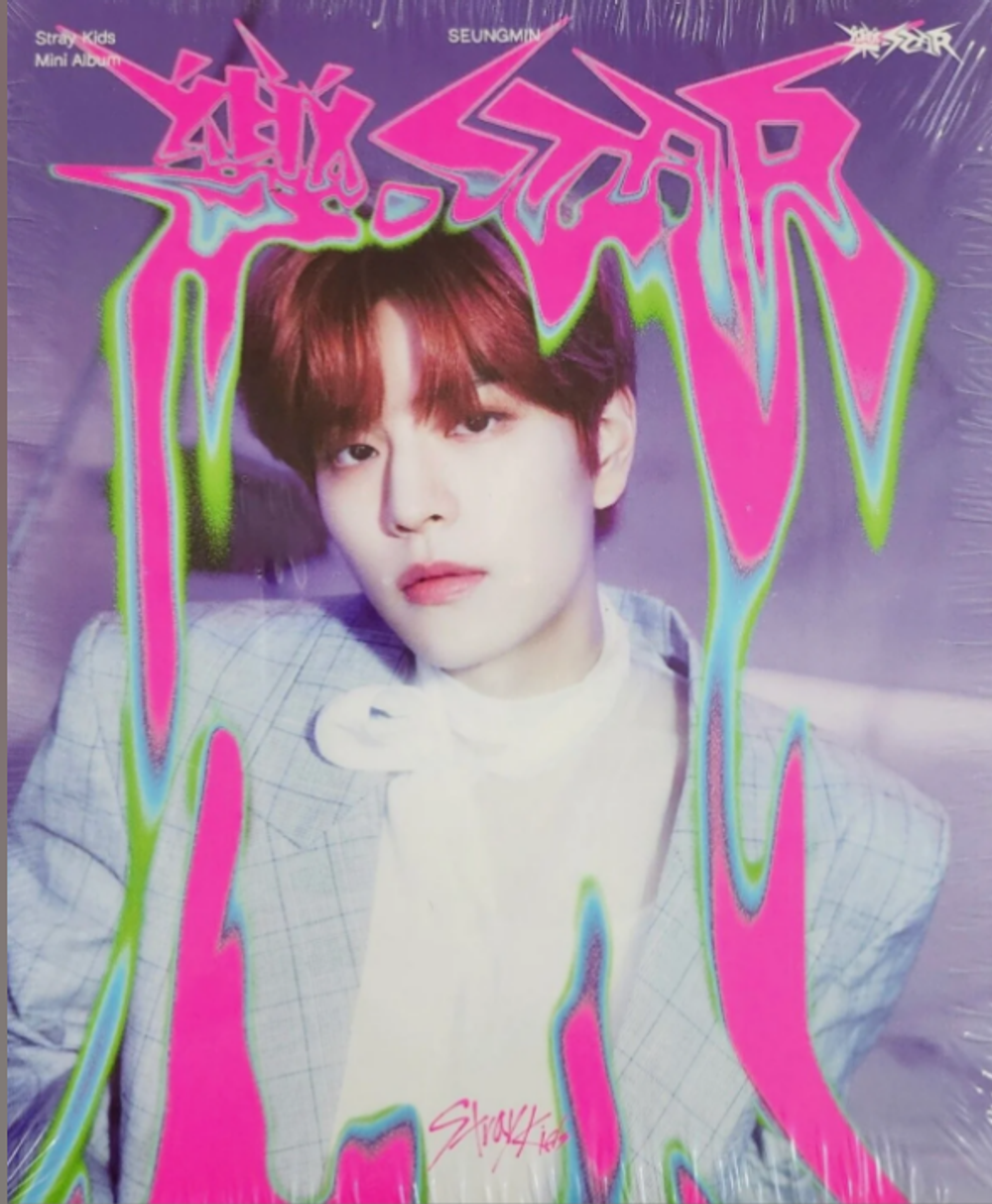 Альбом Stray kids "樂-STAR" (Rock Star) Postcard ver.