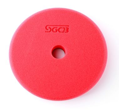 SGCB RO/DA Foam Pad Red - Полировальный круг финишный красный 130/140 мм