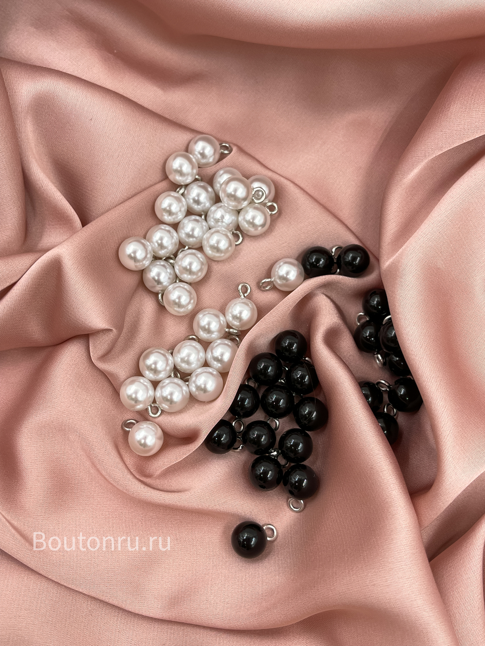 Пуговицы Черные Жемчужные5