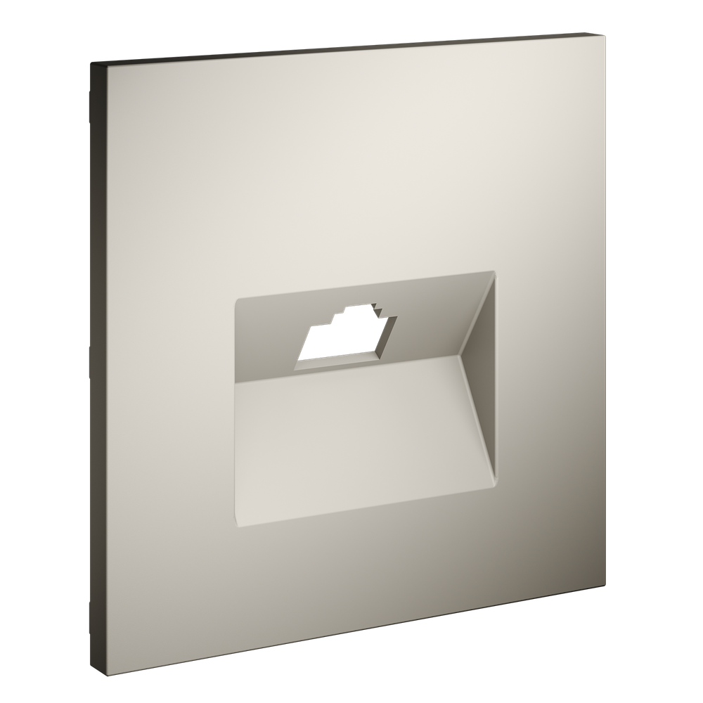 Накладка для розетки компьютерной RJ45 кат.6, S70 (кашемир)