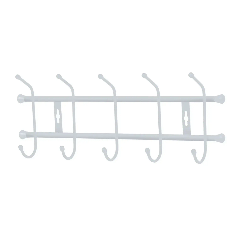 Вешалка настенная 48,5*18*6,7 (5 крючков) матовый серый ВН5/МС
