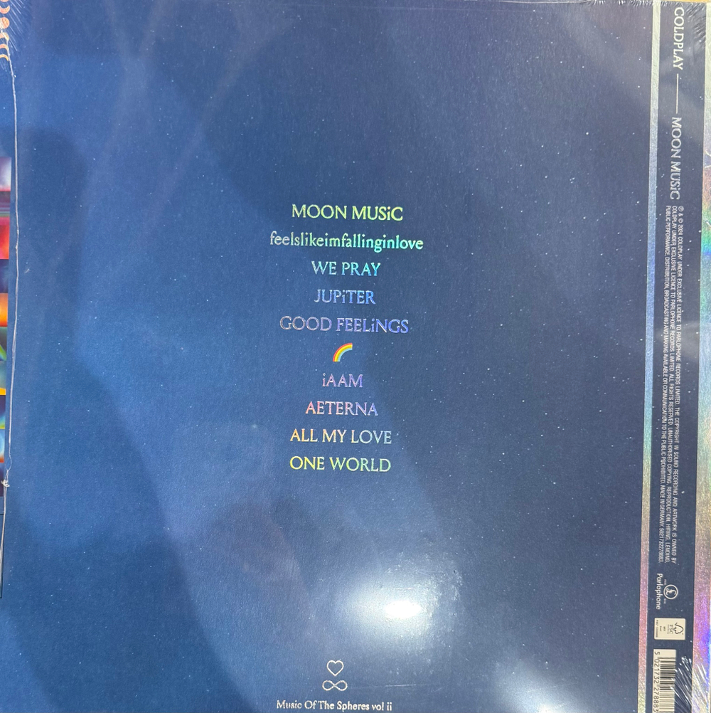 Виниловая пластинка Coldplay ‎– Moon Music LP Pink