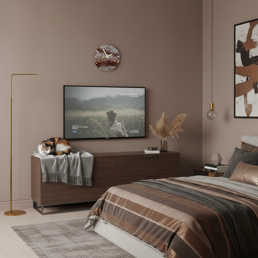 Часы настенные подарочные 30 см с хрустальными камешками