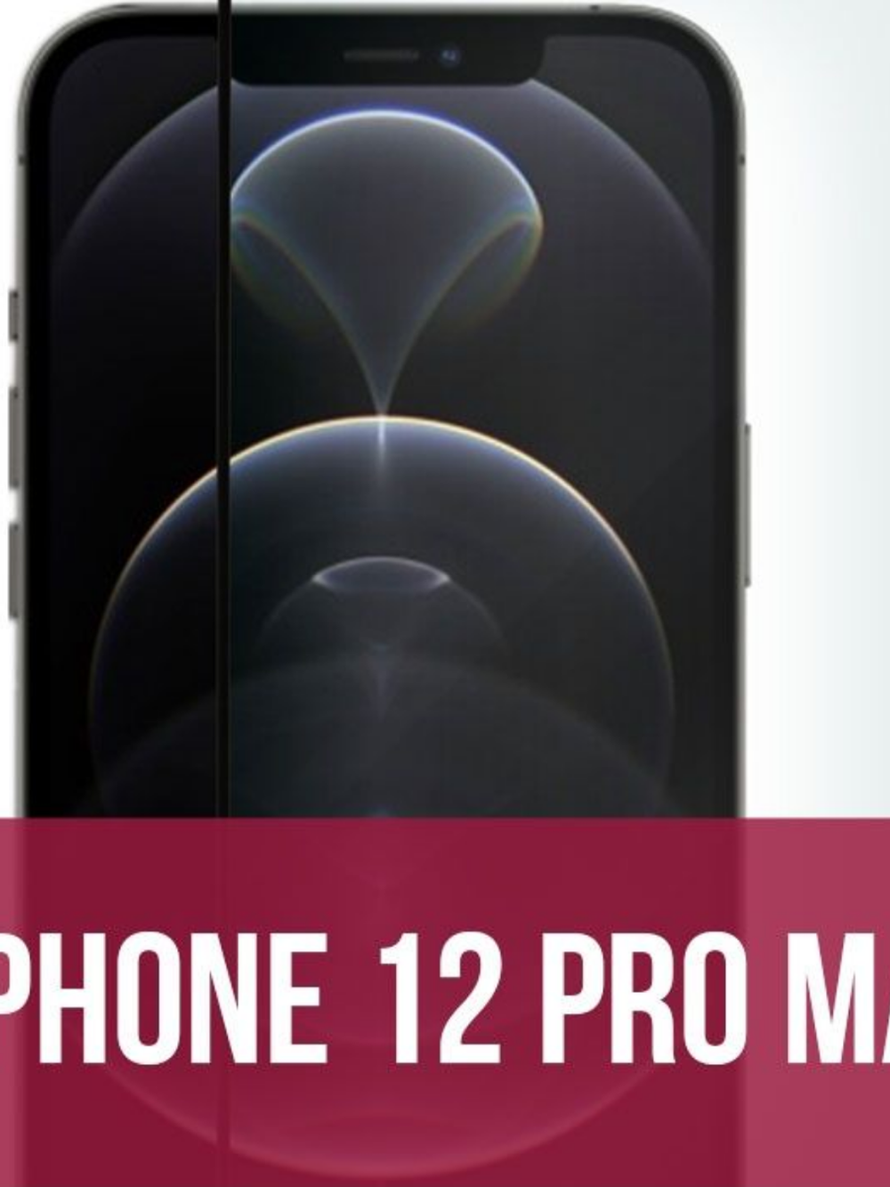 Защитное стекло iPhone 12 Pro Max 5D Zibelino black
