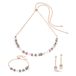 Серьги Coeur de Lion Rose-Grey 3035/21-1912