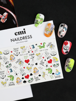 Naildress Slider Design №82 Страна чудес