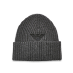 хлопковая шапка Emporio Armani - графитовый(627676 2F556)