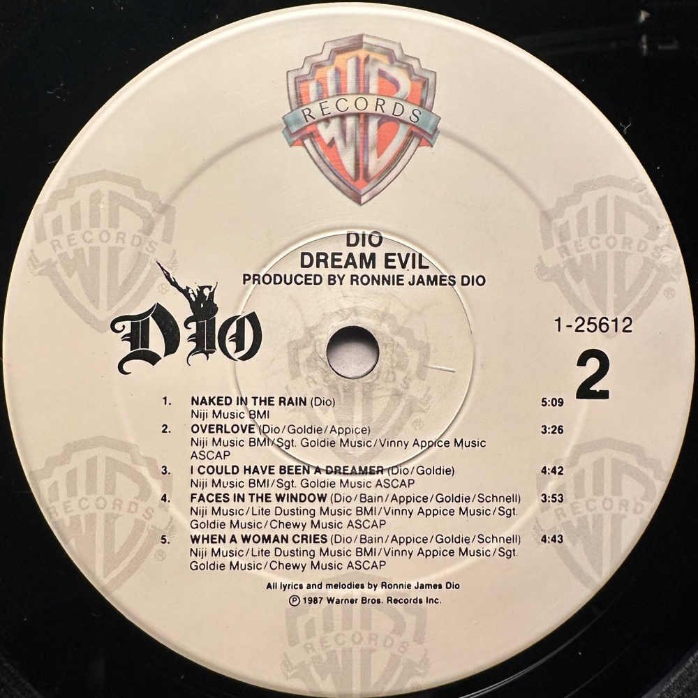 Dio - Dream Evil (США 1987г.)