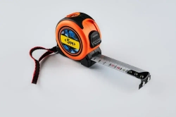 Рулетка BAUHOW 5мx25мм с фиксатором и магнитом