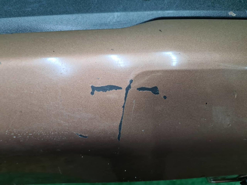 Юбка заднего бампера BMW X7 G07 (2019-2022)