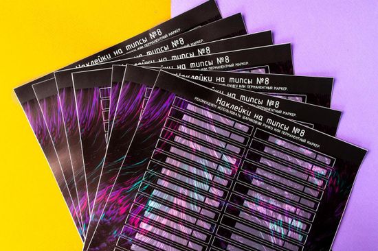 Наклейки на типсы №8