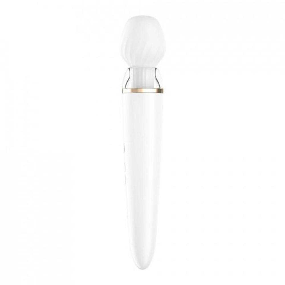 Вибромассажер Satisfyer Double Wand-er Connect App белый