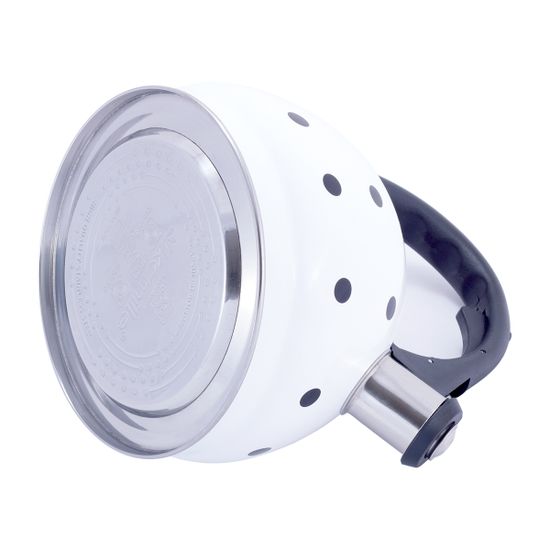 Чайник 2 л. из нержавеющей стали со свистком Kamille KM-1070 и нейлоновой ручкой