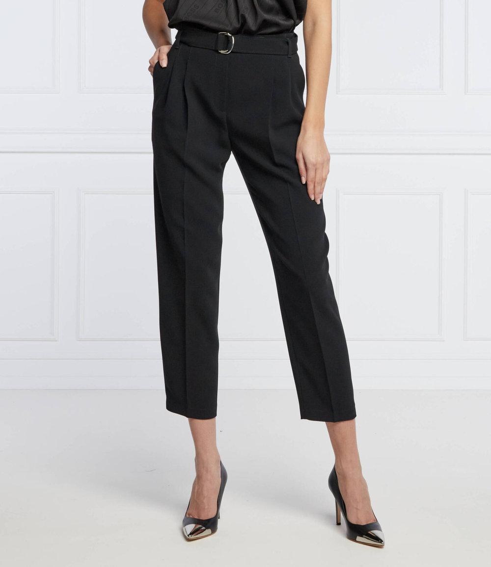 Брюки с ремешком Tapia BOSS BLACK - черный(50438985)