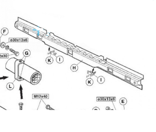 Фиксатор фаркопа Brink (Thule) 9070669 VW T lV 96-02(паспорт и сертификат в комплекте)(без электрики)