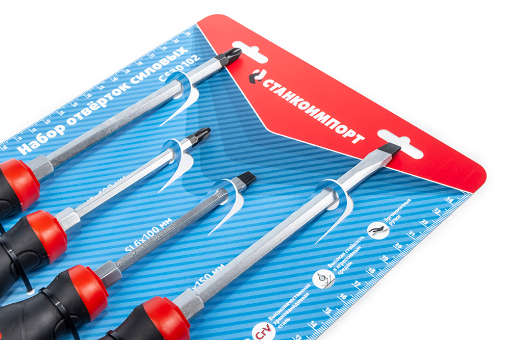 CS30102 Набор силовых отверток 4 предмета
