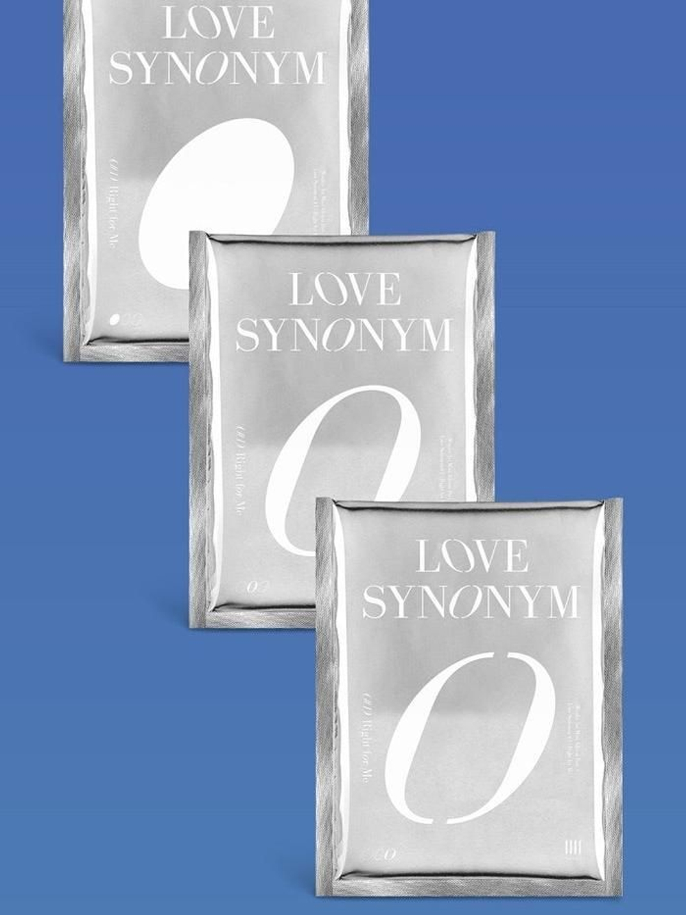 Альбом Monsta X Wonho - Love Synonym #1. Right For Me 1st Min Album 3 Version SET