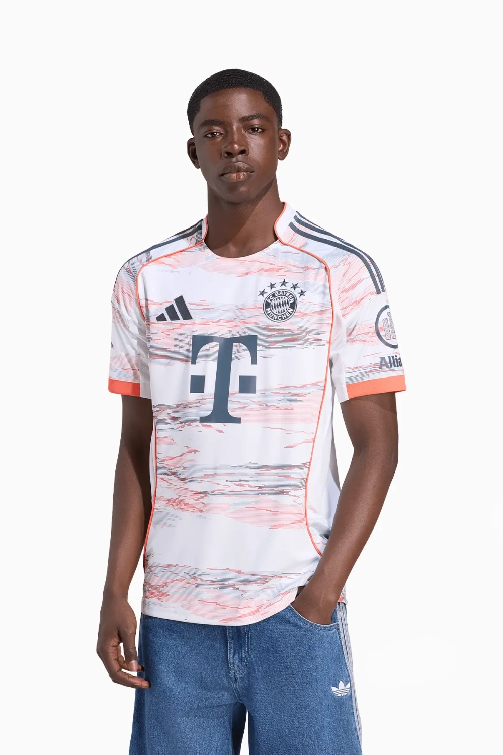 Футболка adidas FC Bayern 25/26 Away - белый